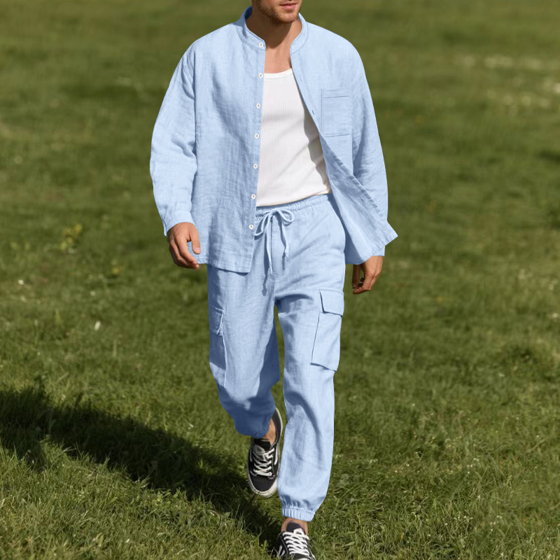 Linen Shirt Summer - Completo da Uomo in Lino Traspirante