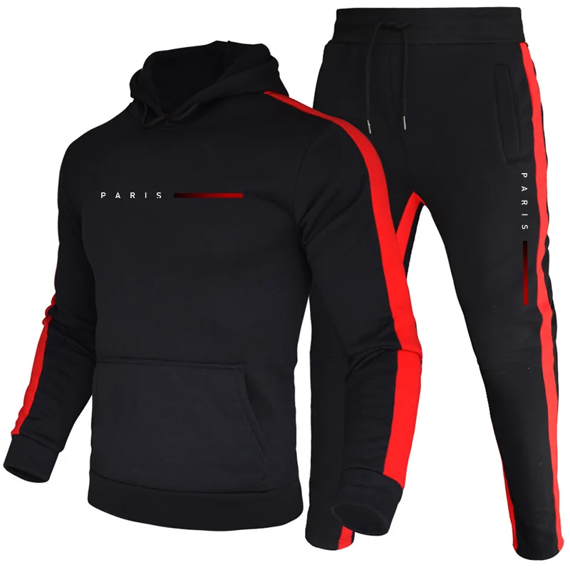 Mens Fashion Trend - Set di Felpe con Cappuccio da