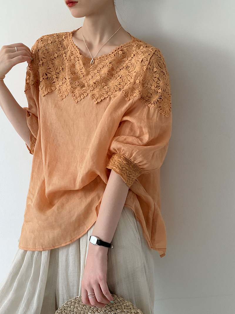 Linen Shirt Summer - Camicette Estive da Donna 2026 in