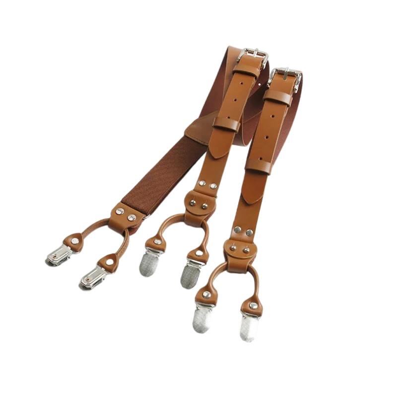 Suspenders Clip Men - Bretelle da uomo con elasticità in