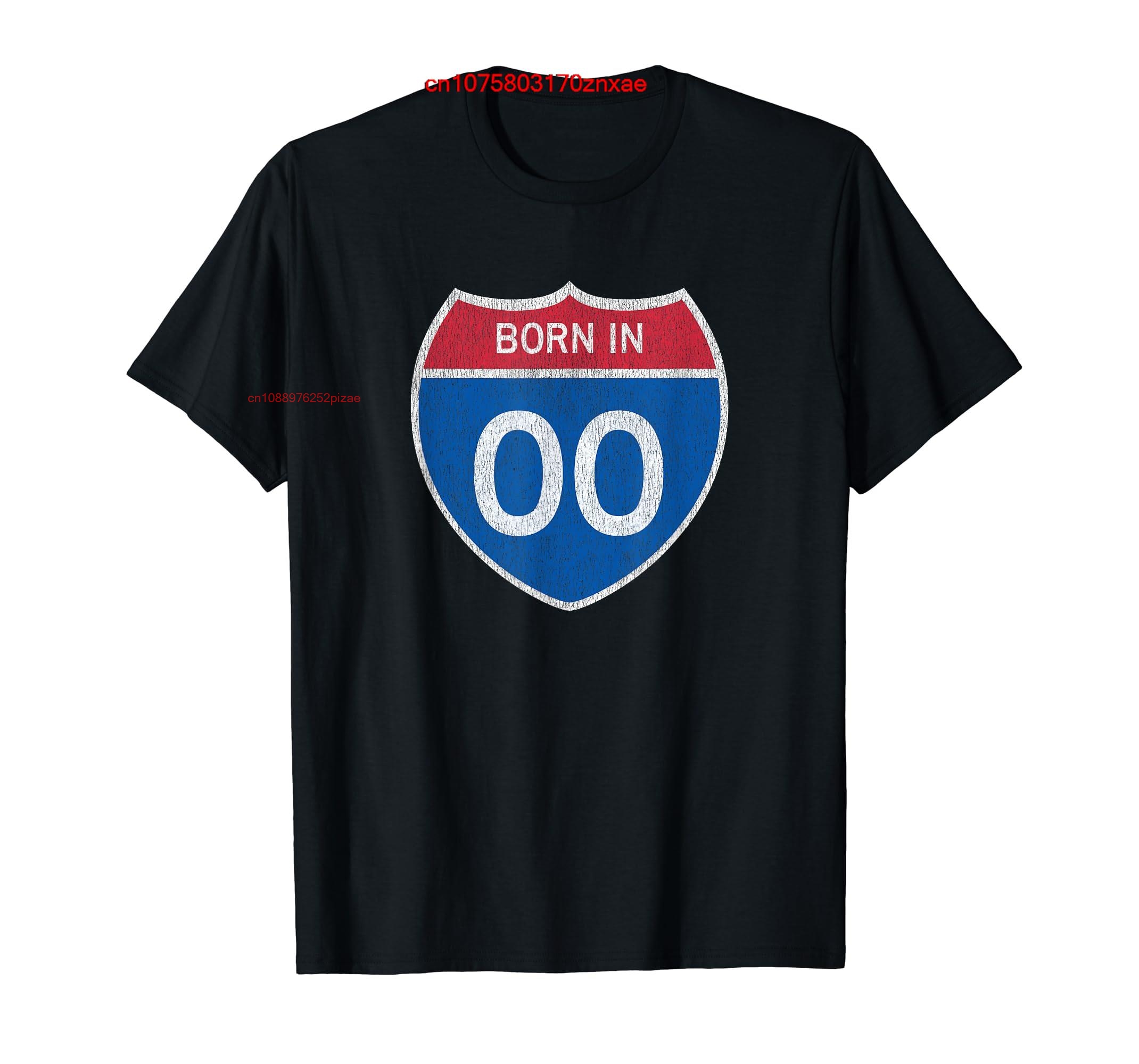 Men'S Fashion Year 2000 - 100% cotone 23 anni: Car Road