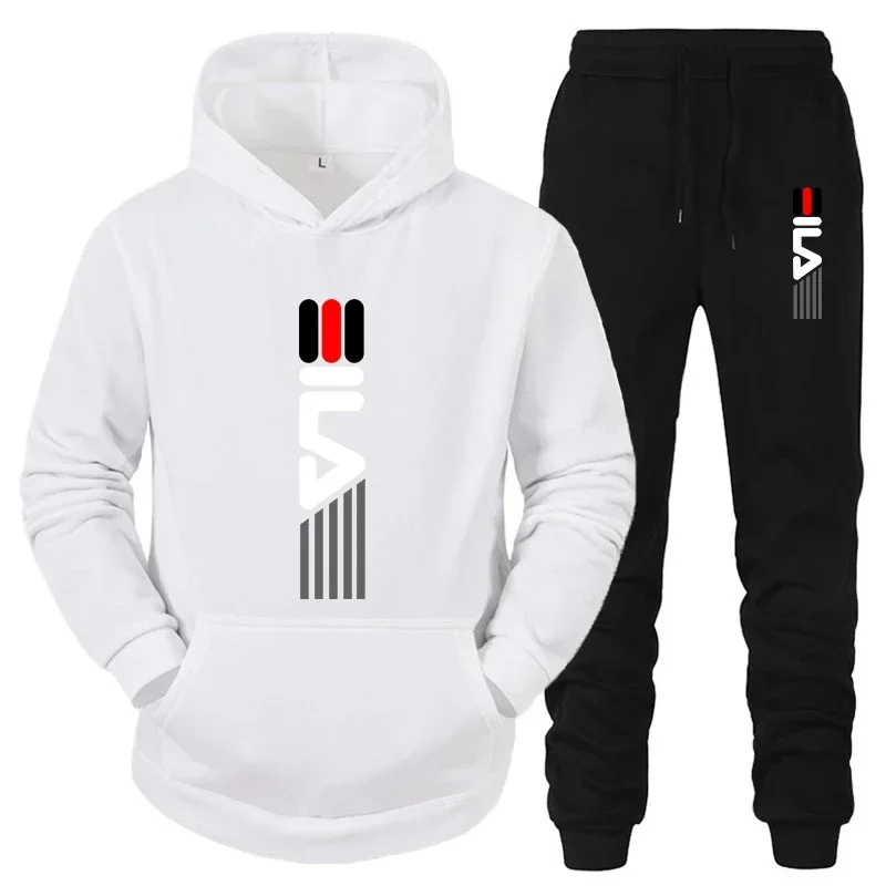 Jogger Sweatpants Men - Tuta da Uomo con Cappuccio e