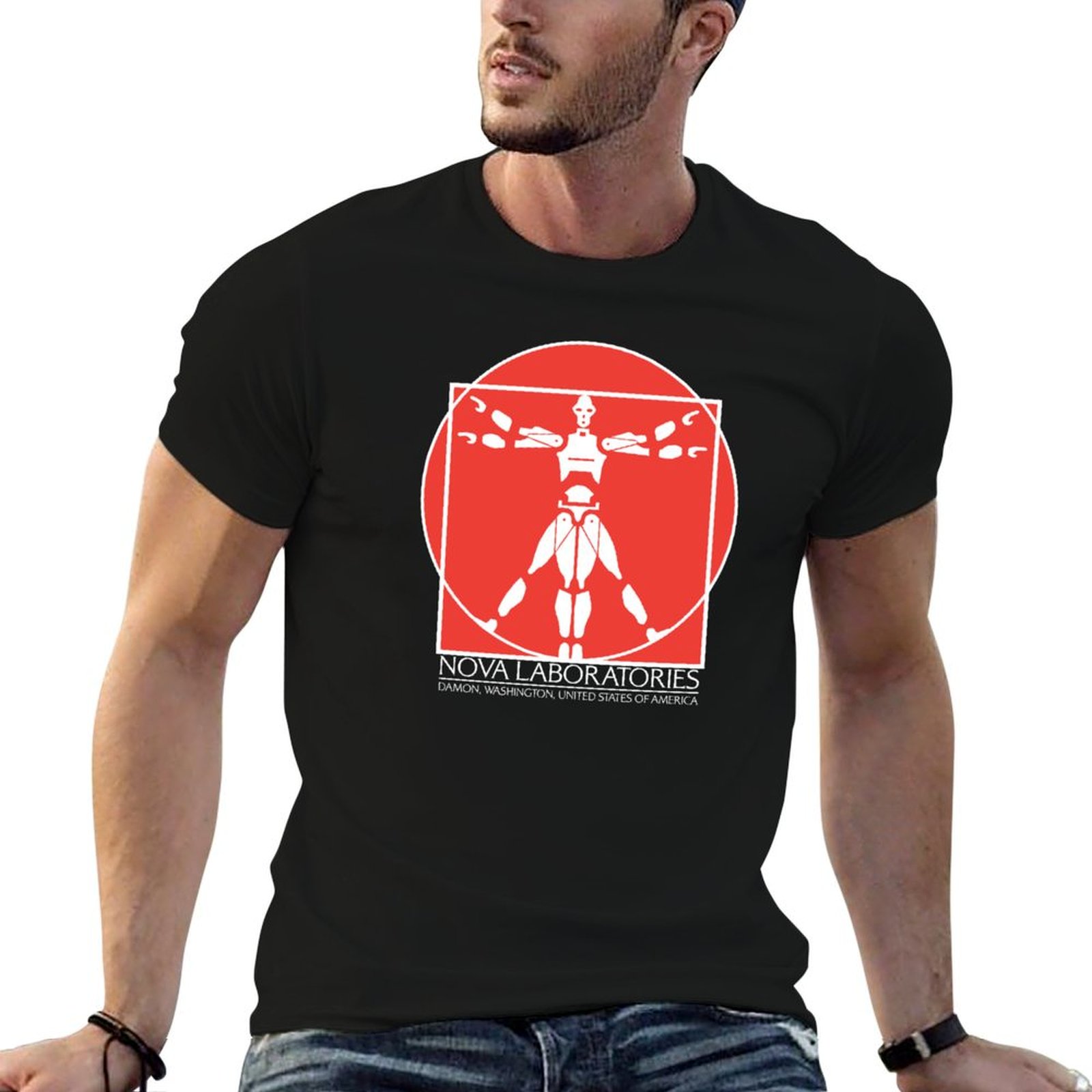 Men'S Fashion Nova Shirts - T-shirt Nova Laboratories Text 02 T-shirt