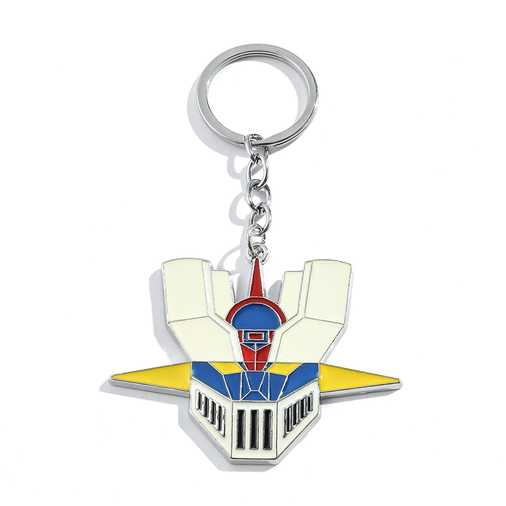 Men'S Fashion Accessories - Portachiavi con Logo Robot Guerriero Anime