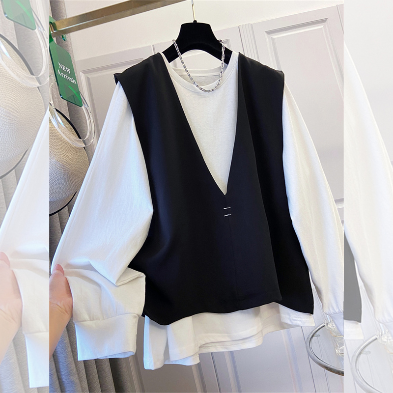 Linen Shirt Summer - SuperAen Spring New T-shirt bianca oversize