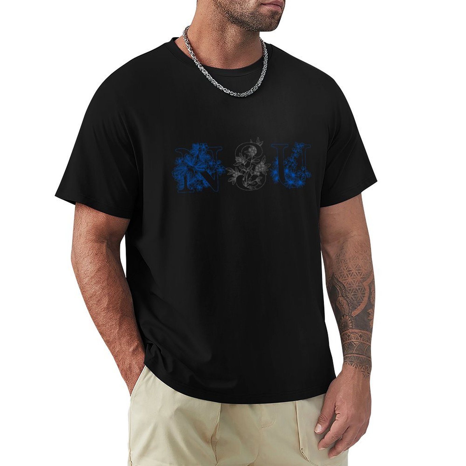 Men'S Fashion Nova Shirts - T-shirt floreale NSU Nova Southeastern University,