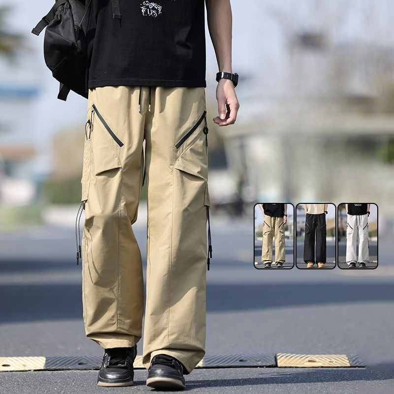 Jogger Sweatpants Men - Pantaloni Cargo Hip Hop Americani da