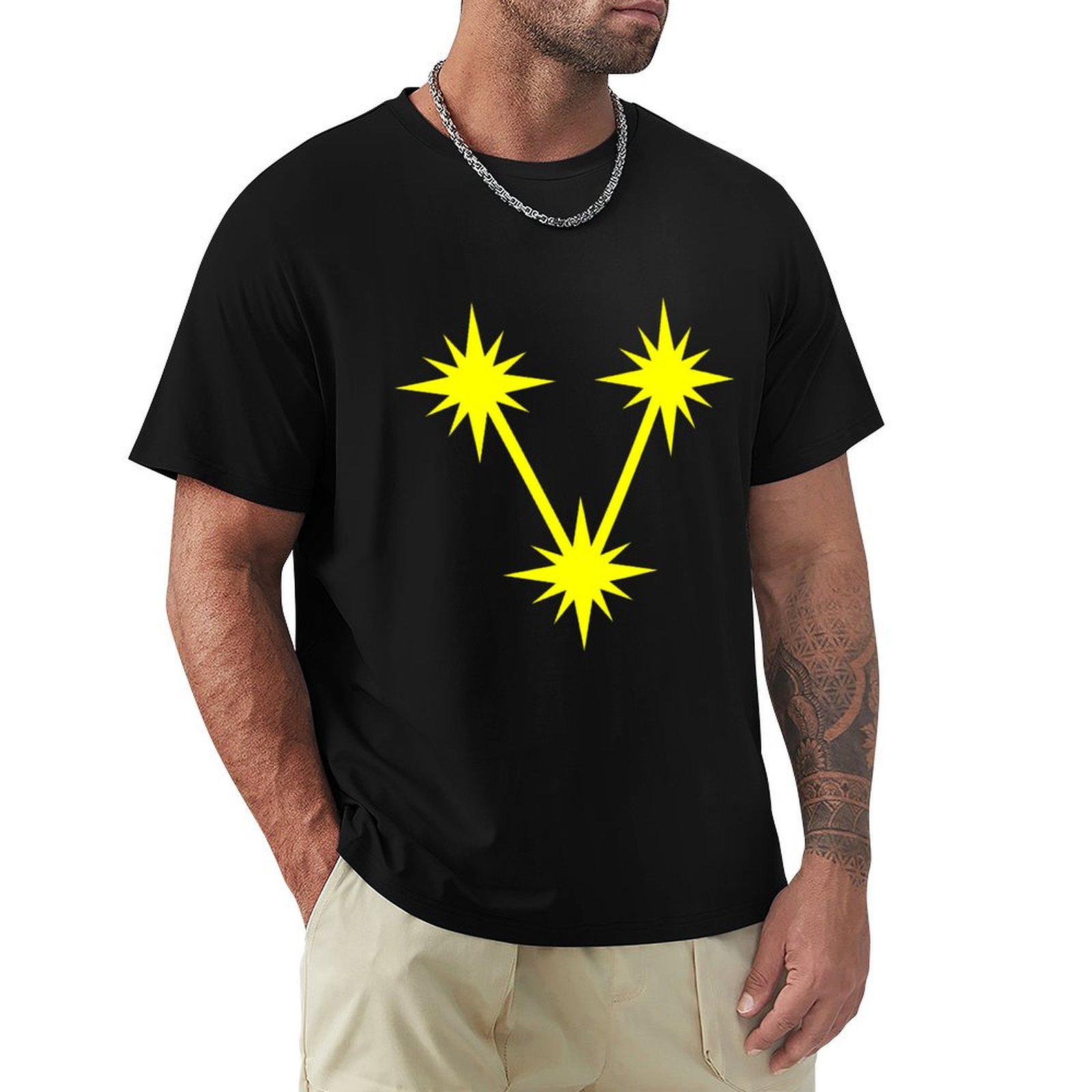 Men'S Fashion Nova Shirts - T-Shirt Nova Cluster, Maglietta Casual Semplice