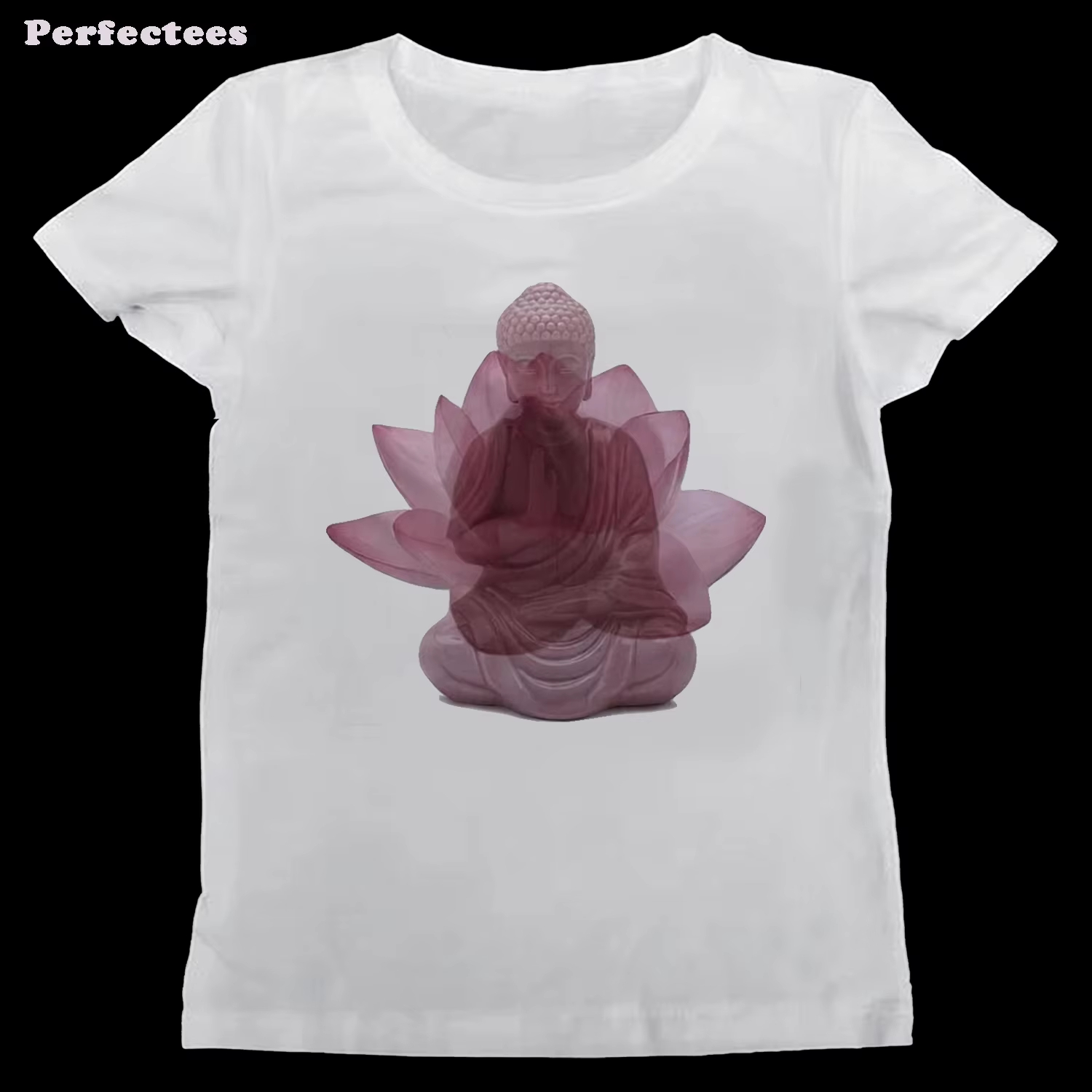 Mens Fashion In The 2000S - T-shirt con Stampa Buddha Lotus per