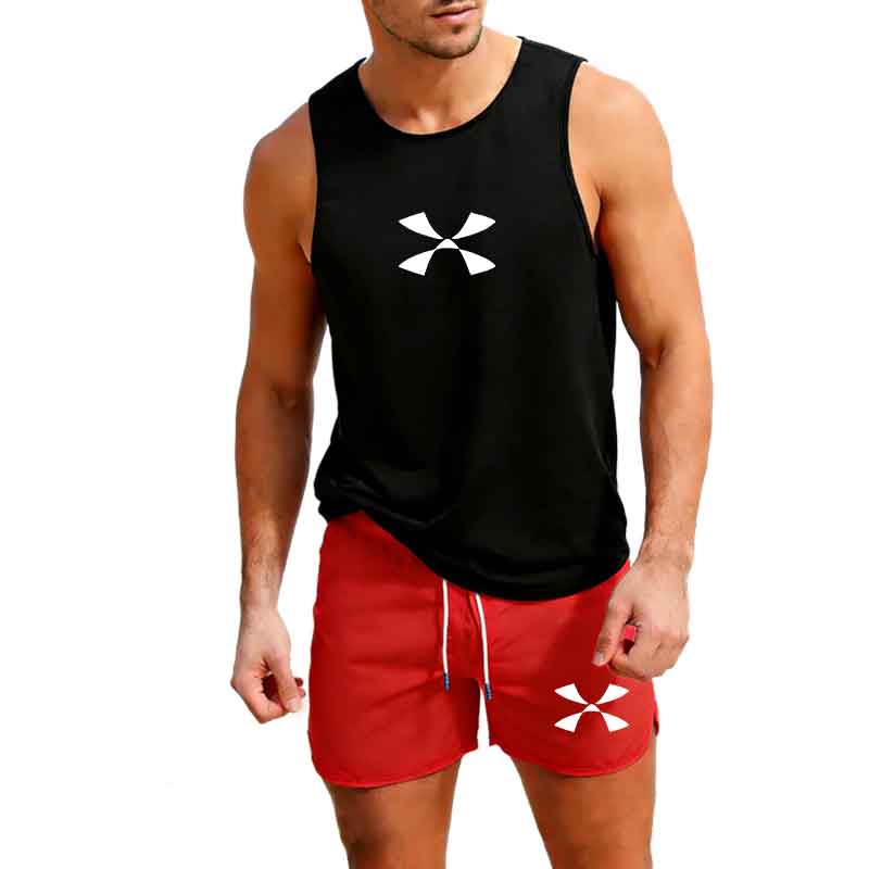 Mens Fashion Trend - Abbigliamento sportivo da jogging all'aperto, gilet