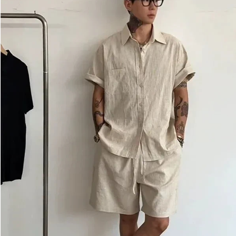 Linen Shirt Summer - Completo da uomo in lino e