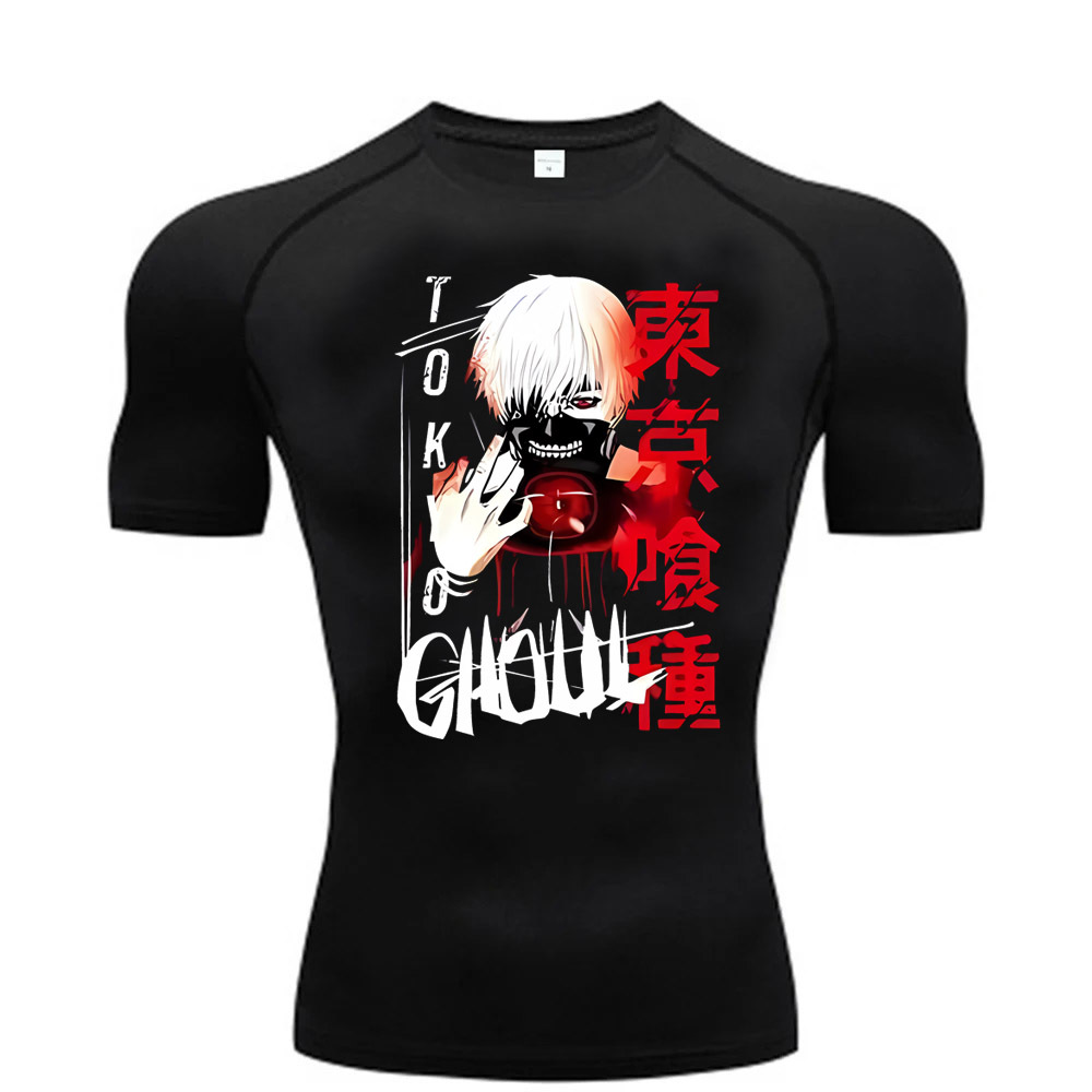 Mens Fashion In The 2000S - Maglietta Tokyo Ghoul ad asciugatura rapida
