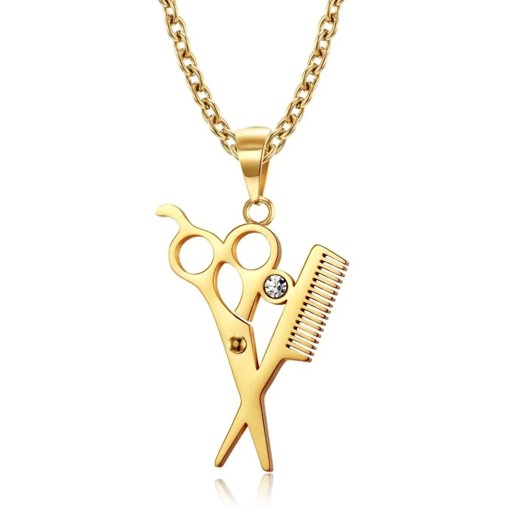 Men'S Fashion Haircuts - Collana con Ciondolo a Forma di