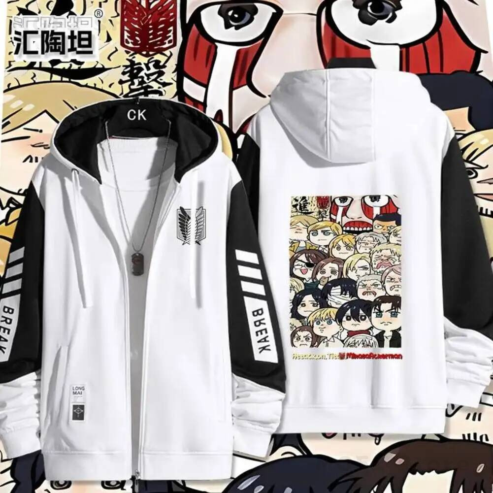 Men'S Fashion Accessories - Ackerman Levi Mikasa·Ackerman Eren Jaeger Giacca