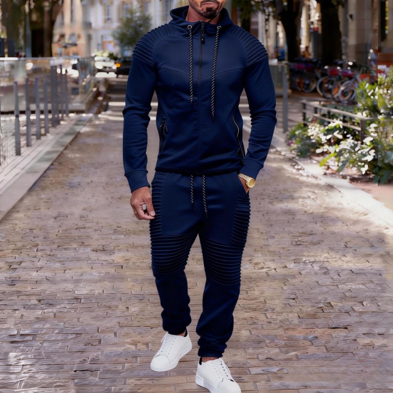 Jogger Sweatpants Men - Tuta da uomo con cappuccio e