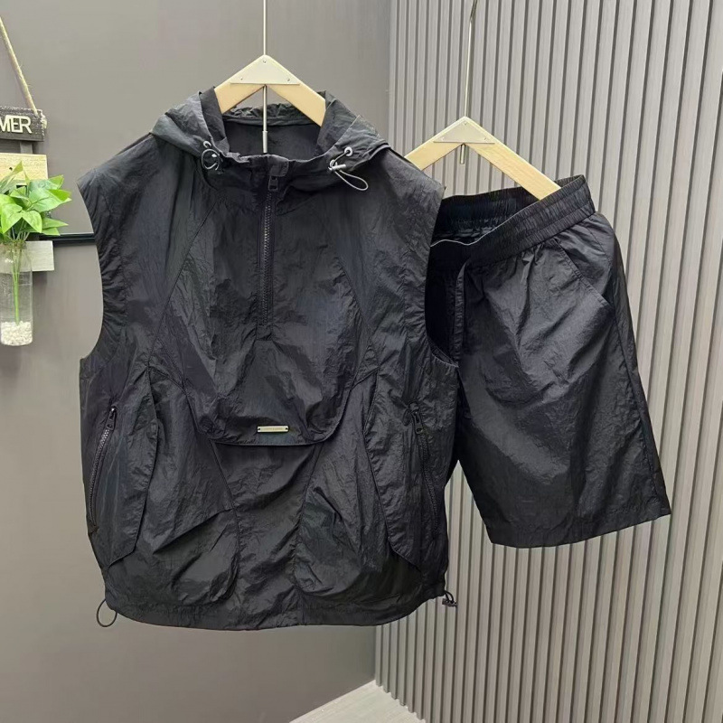 Mens Fashion Zip Up - Completo Estivo 2026 da Uomo: Nuovo
