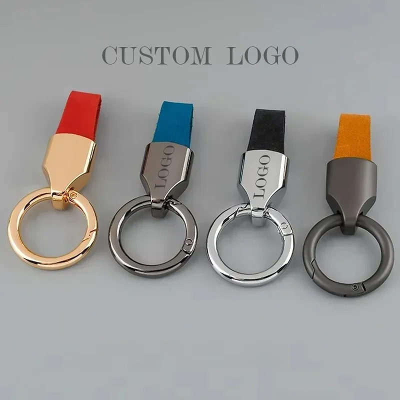 Men'S Fashion Gold Chain - Portachiavi personalizzato vintage retrò Logo personalizzato