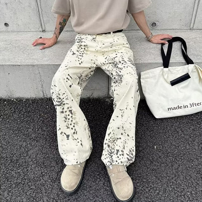 Mens Fashion In The 2000S - 2000S vestiti Y2K moda leopardo bianco