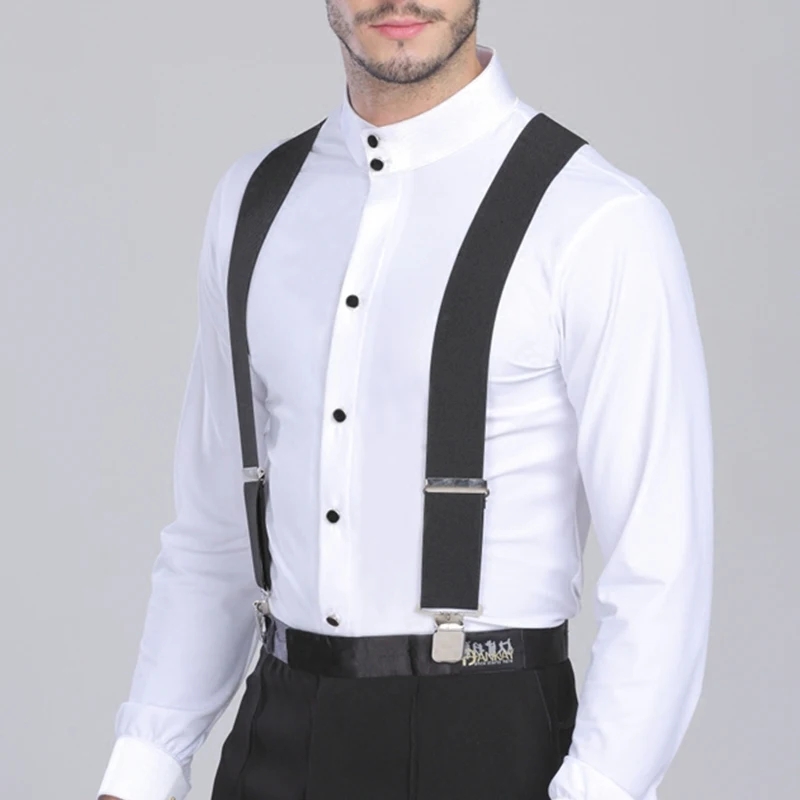 Suspenders Clip Men - Bretelle resistenti di grandi dimensioni per