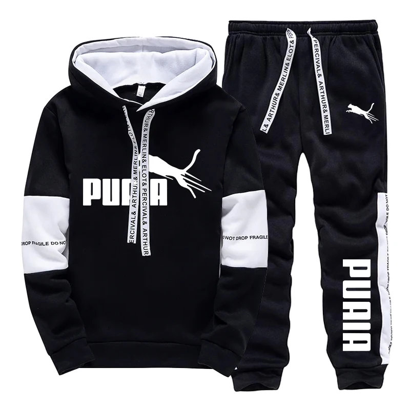 Men'S Winter Fashion - Completo Sportivo Casual da Uomo per