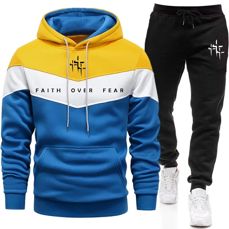 Tuta da Uomo 'Faith Over Fear' - Men'S Winter Fashion recensione e prezzo
