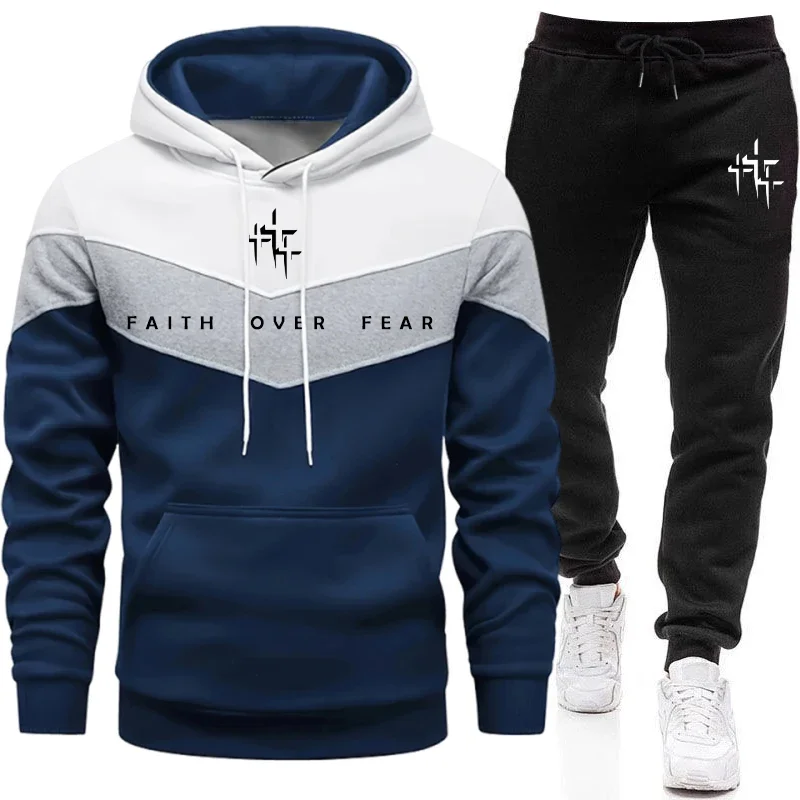 Tuta da Uomo 'Faith Over Fear' - Men'S Winter Fashion recensione e prezzo