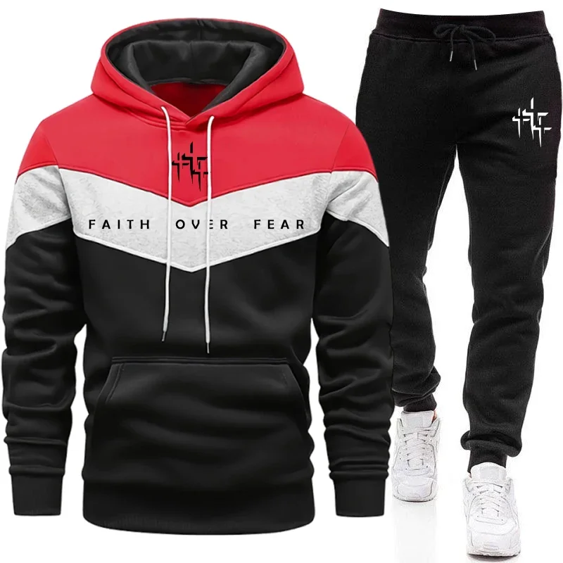 Tuta da Uomo 'Faith Over Fear' - Men'S Winter Fashion recensione e prezzo