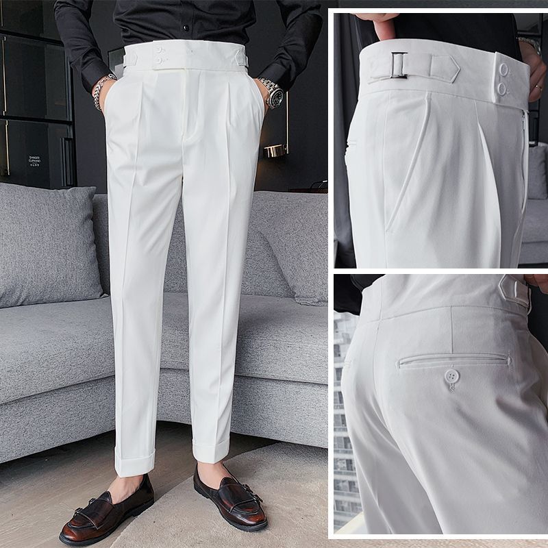 Pantaloni a vita alta da uomo  - Men'S Fashion Pants 2025 recensione e prezzo