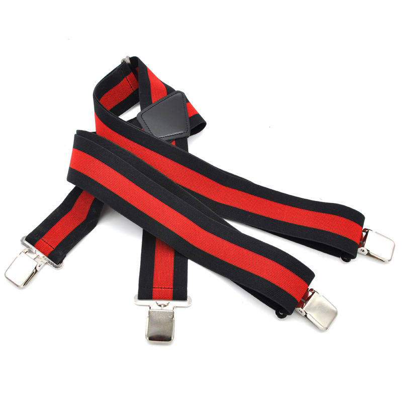 Bretelle da uomo a righe X sul - Suspenders Clip Men recensione e prezzo