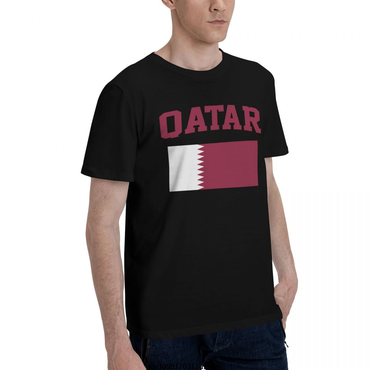 Maglietta con bandiera del Qat - Men'S Fashion Qatar recensione e prezzo