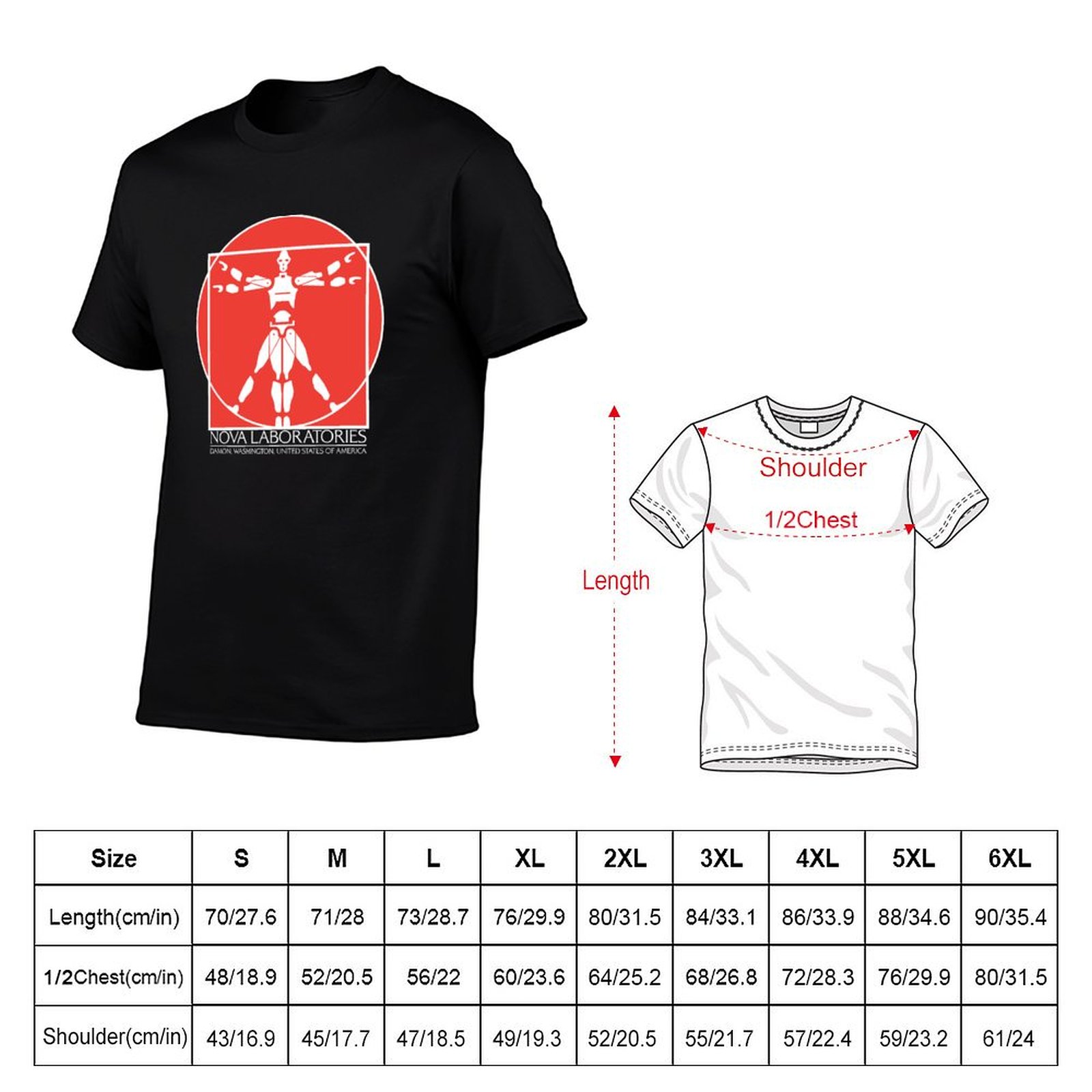 T-shirt Nova Laboratories Text - Men'S Fashion Nova Shirts recensione e prezzo