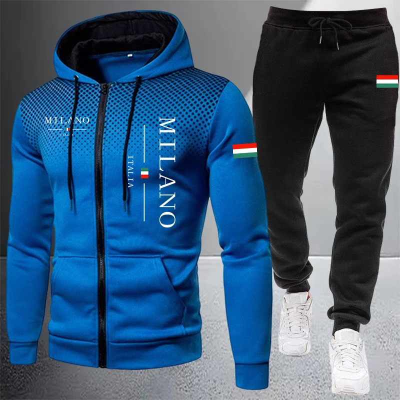 Completo Sportivo da Uomo di A - Mens Fashion Zip Up recensione e prezzo