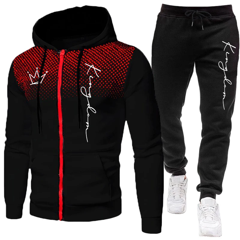 Tuta da uomo King: Giacca casu - Mens Fashion Zip Up recensione e prezzo