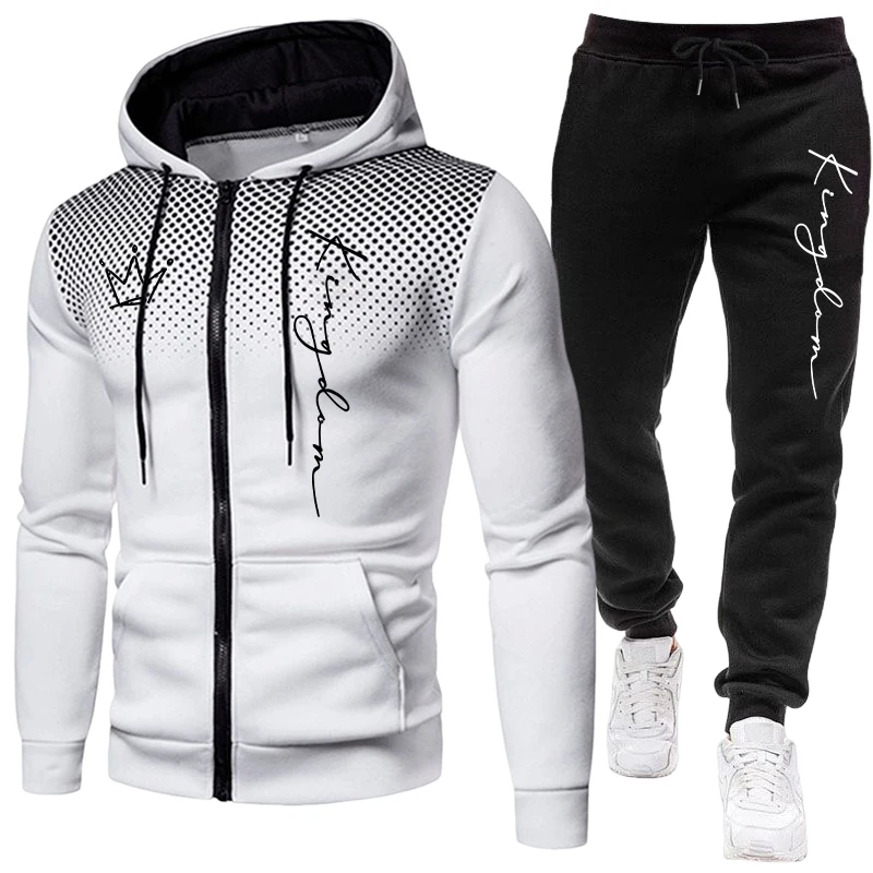 Tuta da uomo King: Giacca casu - Mens Fashion Zip Up recensione e prezzo