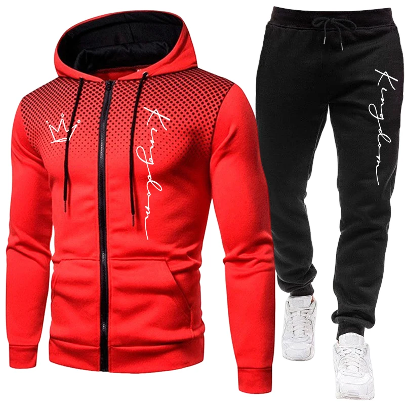 Tuta da uomo King: Giacca casu - Mens Fashion Zip Up recensione e prezzo