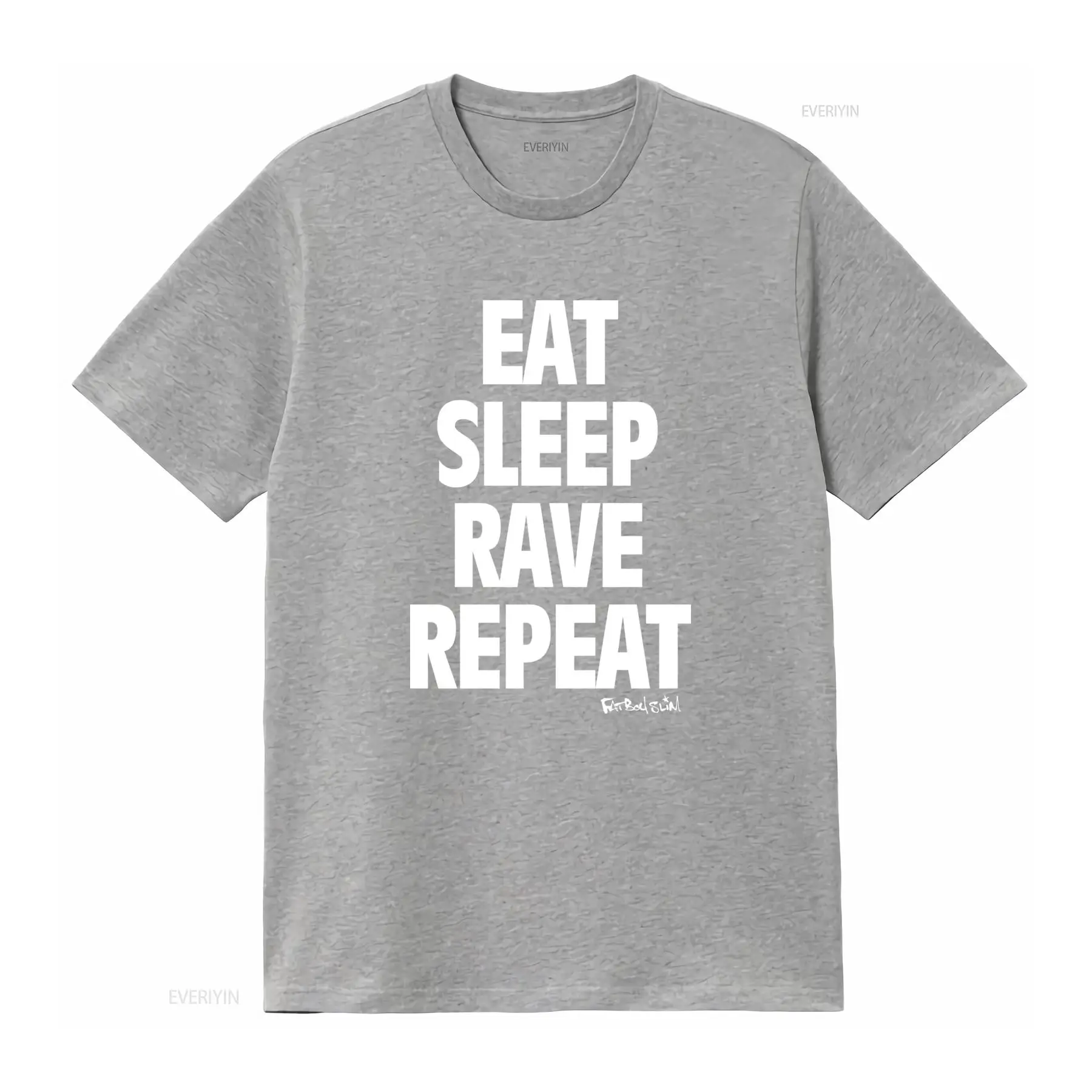 T-shirt Fatboy Slim Eat Sleep  - Men Fashion Rave recensione e prezzo