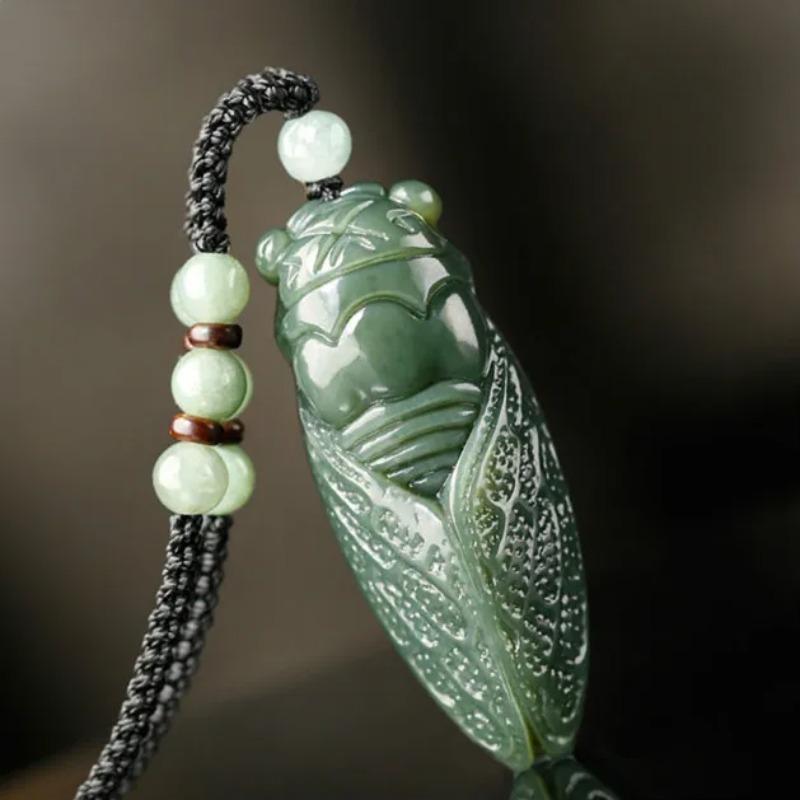 Naturale Hetian Cicala di Giad - Men'S Fashion Necklaces recensione e prezzo