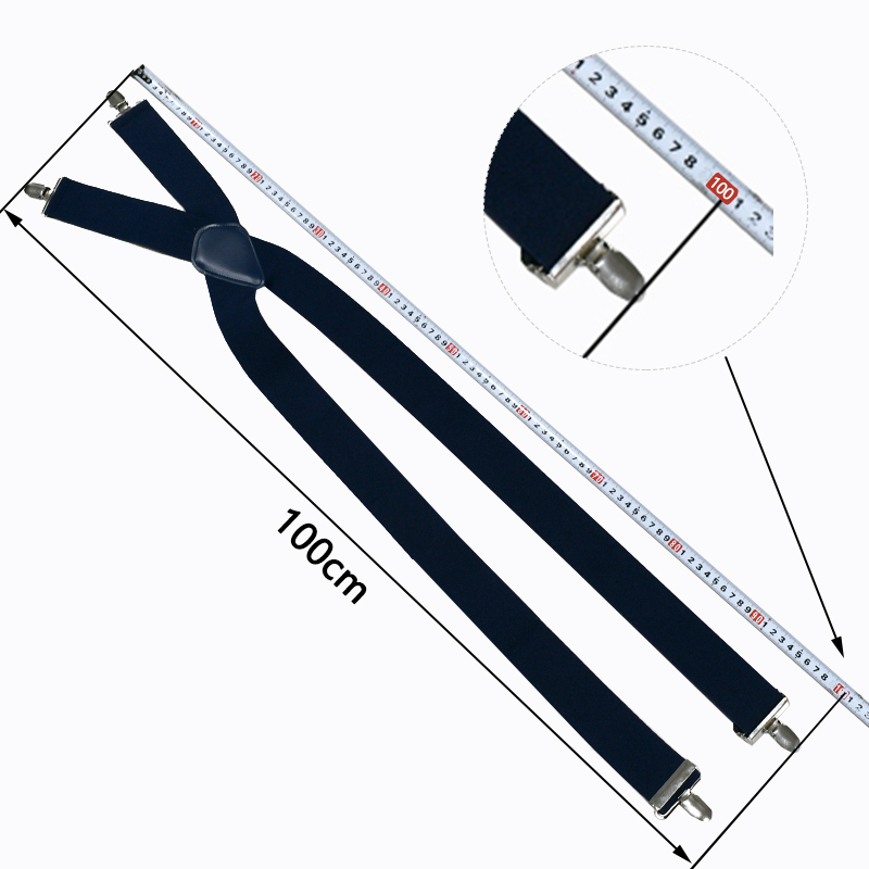 Deepeel Moda 5 cm di Larghezza - Suspenders Clip Men recensione e prezzo