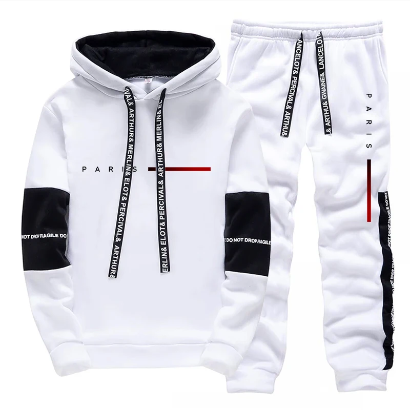 Set Moda Parigi: Felpa con Cap - Jogger Sweatpants Men recensione e prezzo