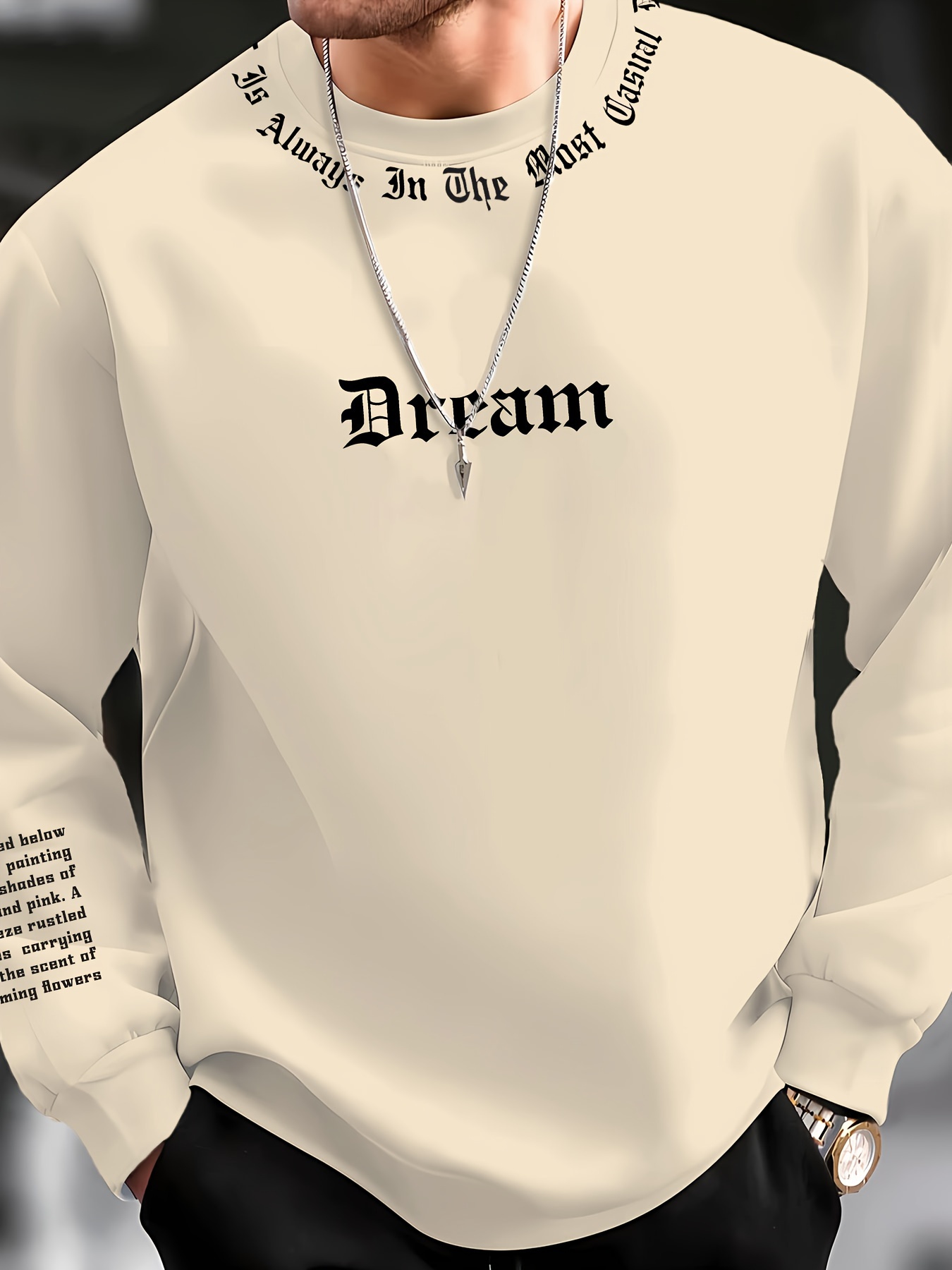Felpa girocollo da uomo Autunn - Men'S Winter Fashion recensione e prezzo