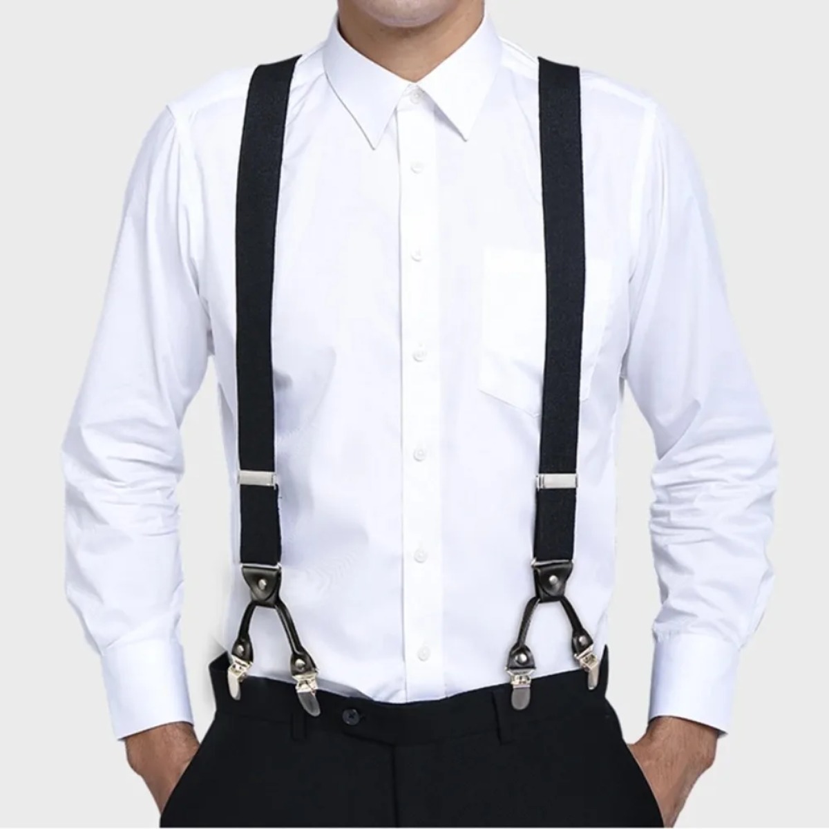 Bretelle alla Moda da Uomo, Ro - Suspenders Clip Men recensione e prezzo