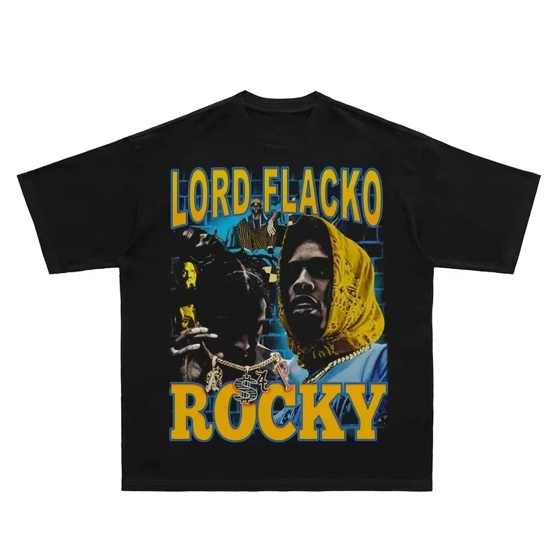 T-shirt stampata con motivo AS - Mens Fashion Early 2000S recensione e prezzo