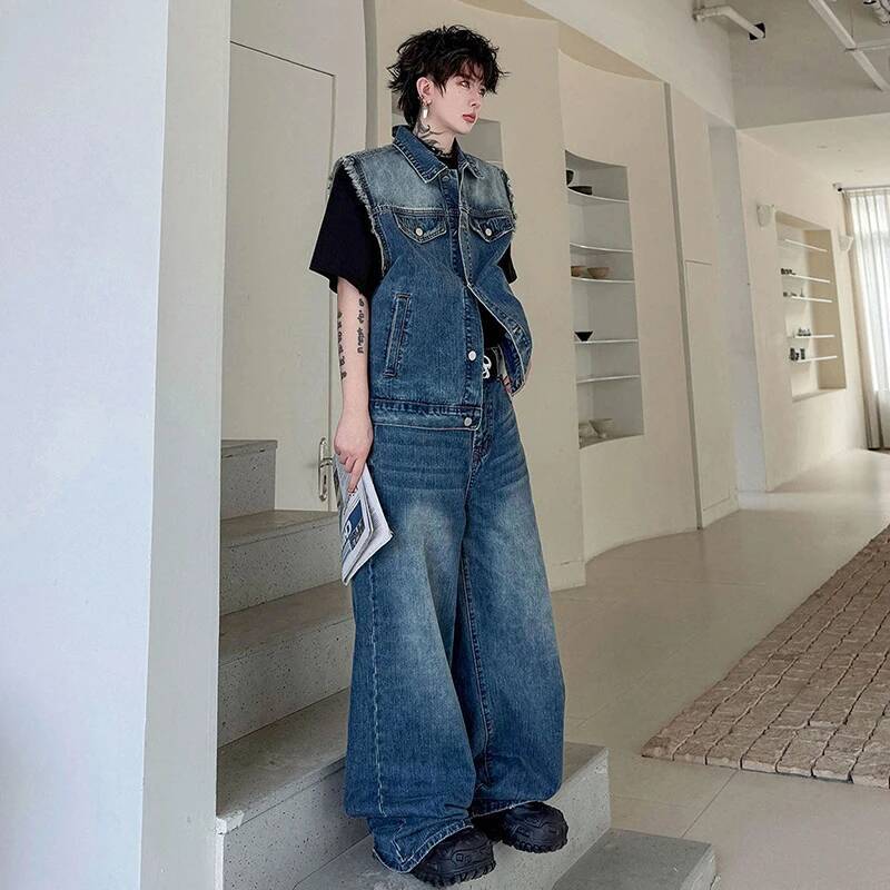 LUZHEN 2026 Completo Estivo in - Mens Fashion Denim recensione e prezzo