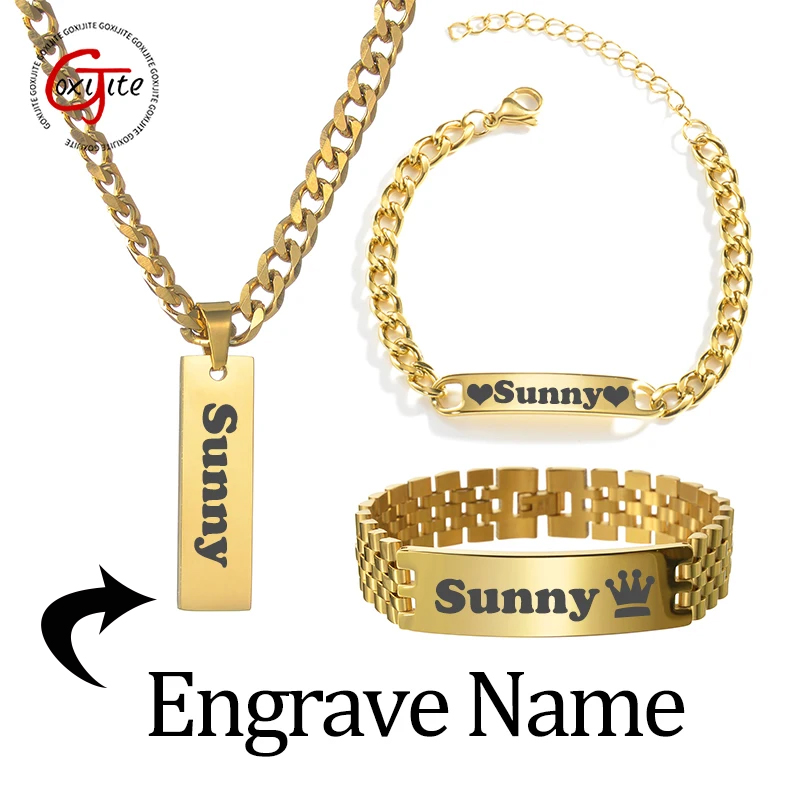 Goxijite Collana con nome inci - Men Fashion Rave recensione e prezzo