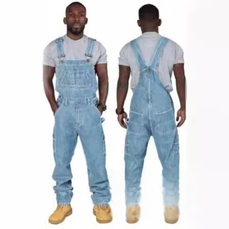 Salopette in denim strappato d - Mens Fashion Denim recensione e prezzo