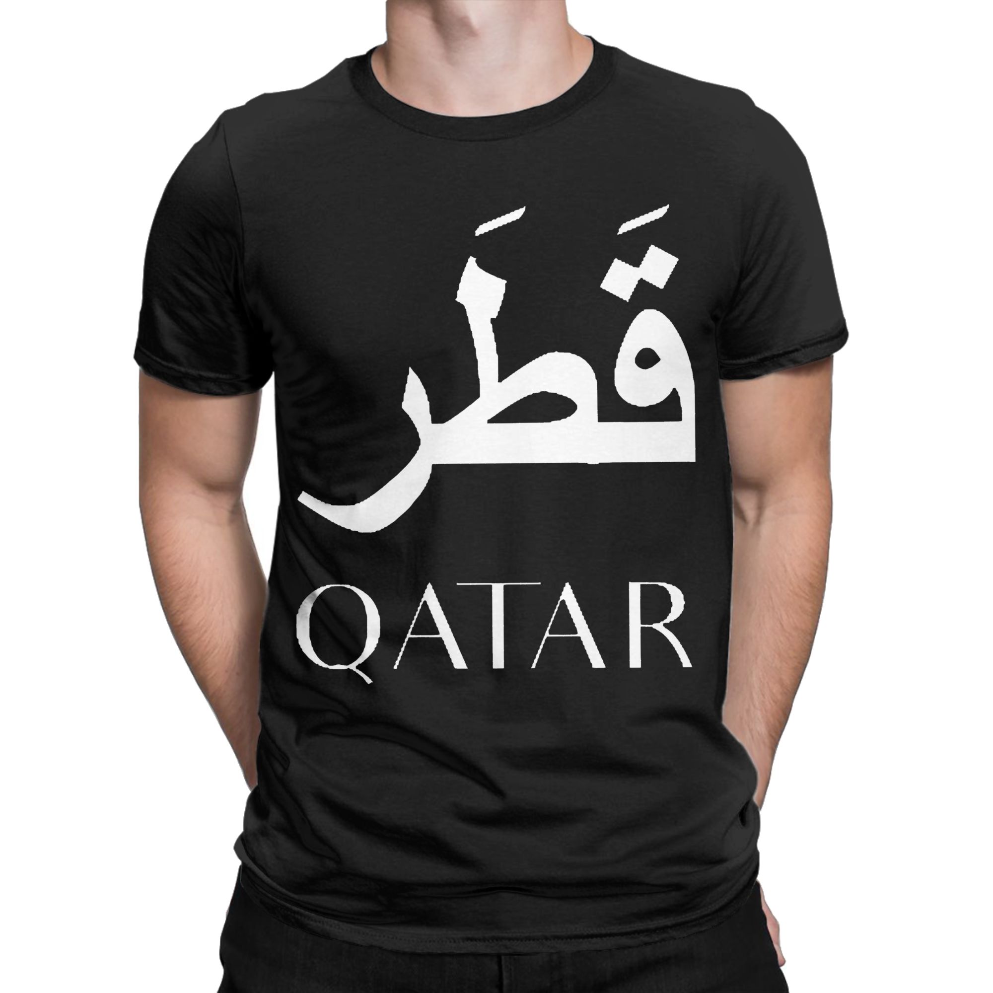 T-shirt da uomo Qatar Calligra - Men'S Fashion Qatar recensione e prezzo