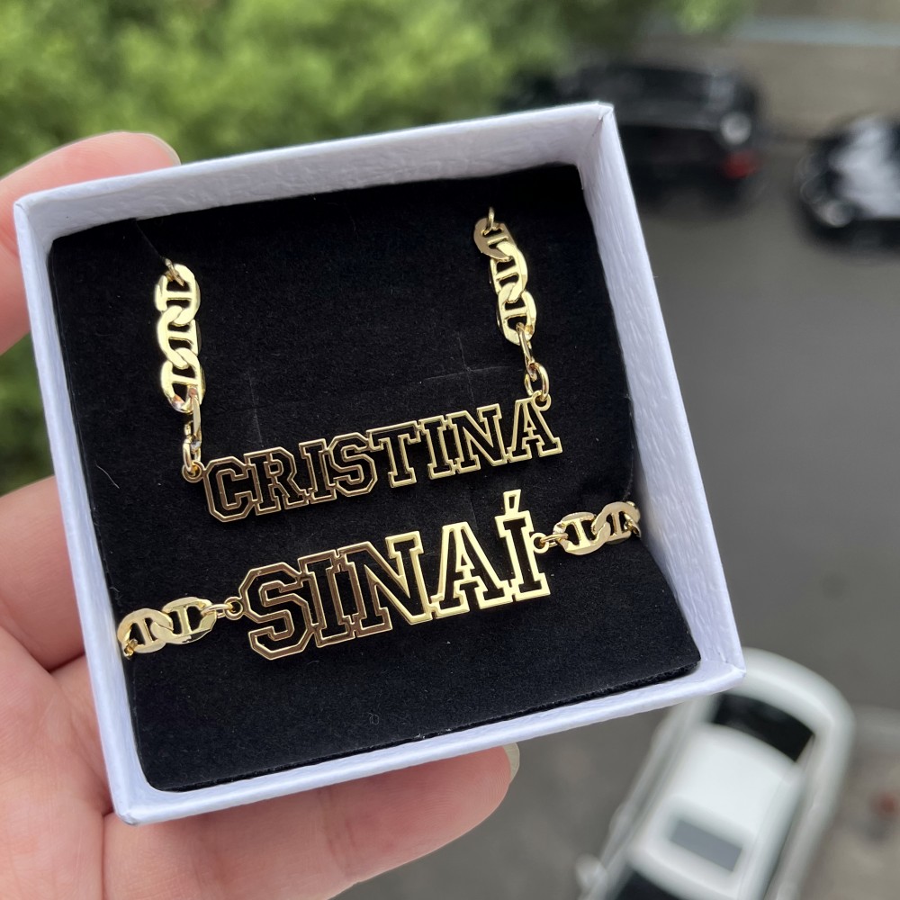 DUOYING collana vuota con nome - Men'S Fashion Gold Chain recensione e prezzo