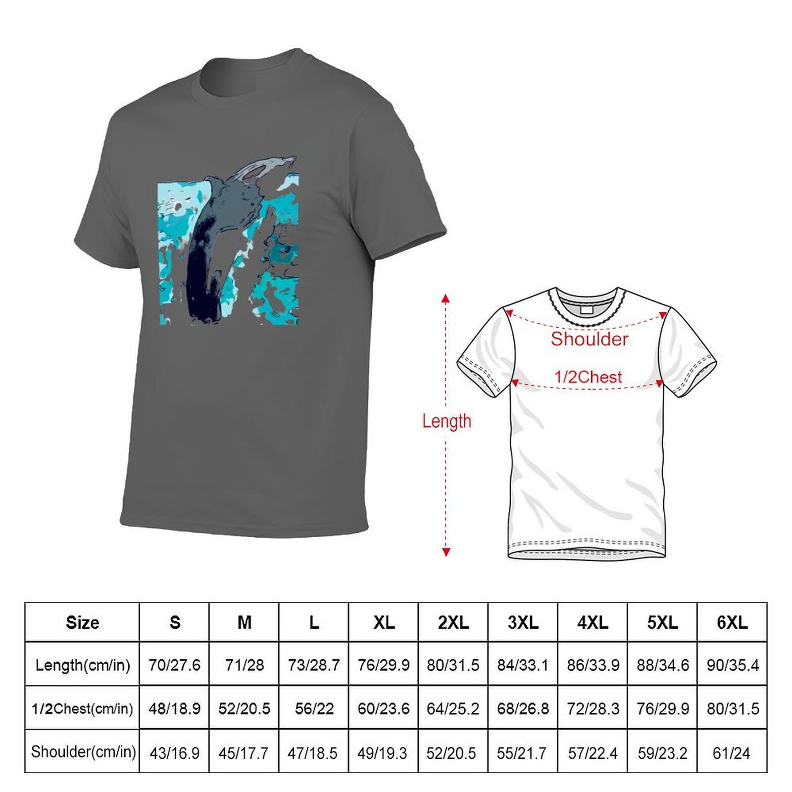 T-shirt Nova Scotia Whale 2 T- - Men'S Fashion Nova Shirts recensione e prezzo