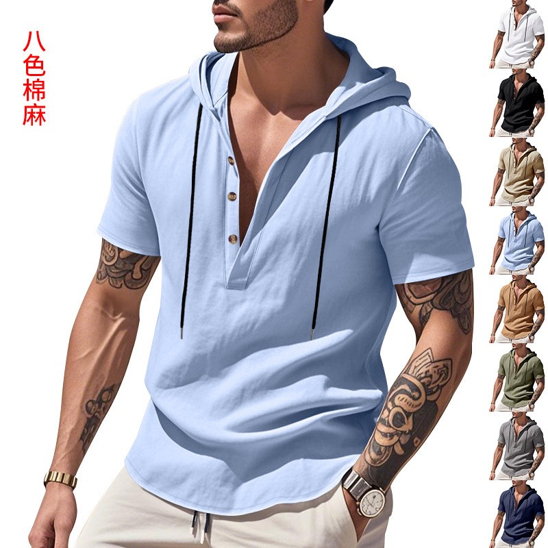 Camicia Casual in Lino, T-shir - Linen Shirt Summer recensione e prezzo