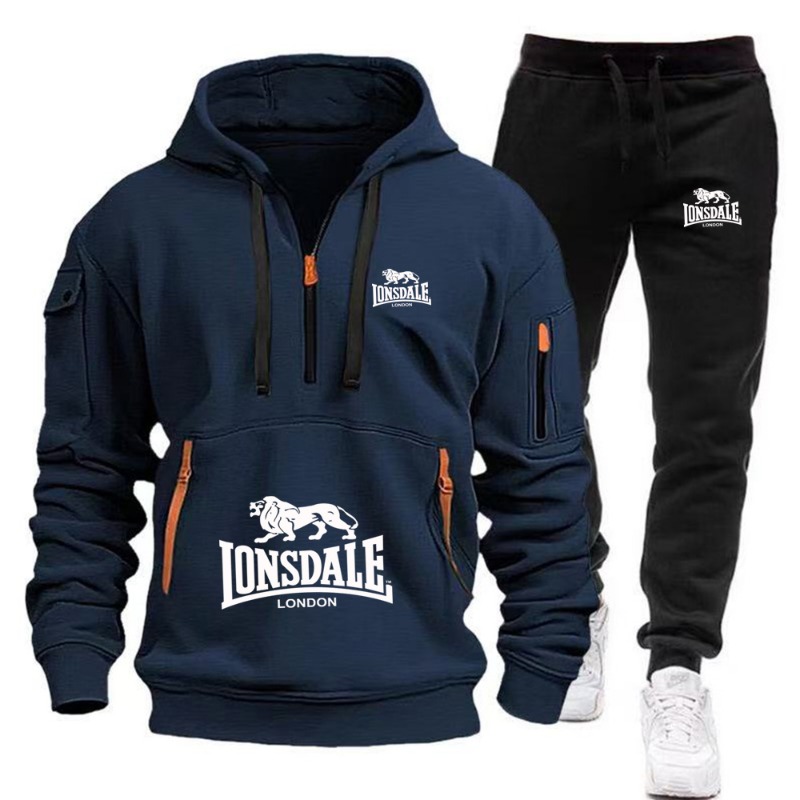 LONSDALE Set Felpa con Cappucc - Mens Fashion Zip Up recensione e prezzo